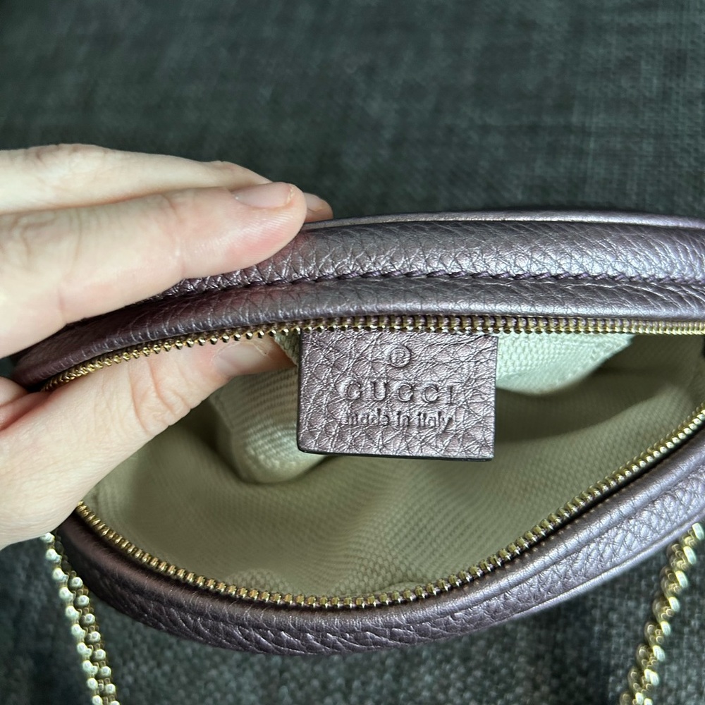 Gucci Soho Mini Chain Bag - Picture 3 of 9